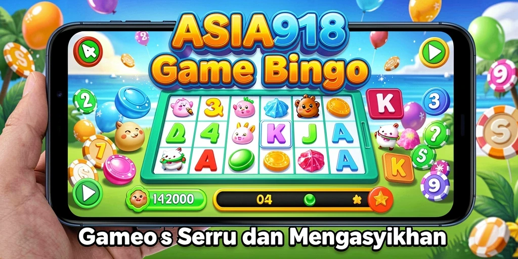 Tampilan menarik dari gameplay ASIA918 Bingo.