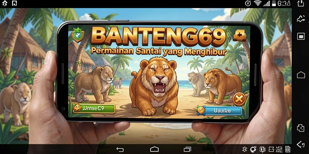 Tampilan gameplay BANTENG69 yang menarik dan penuh warna.