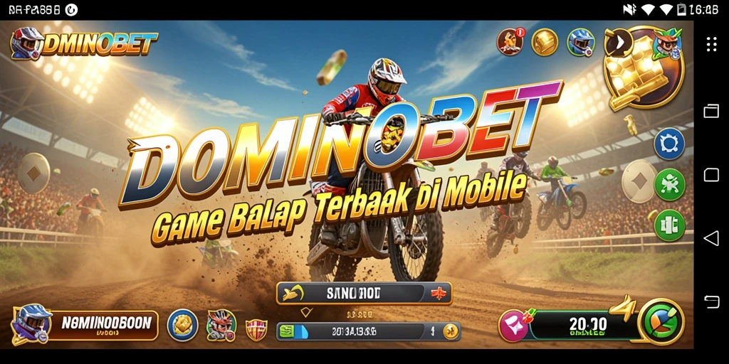 Gameplay seru dan menegangkan di balapan DOMINOBET.
