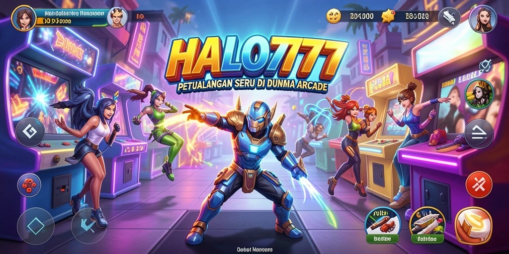 Tampilan gameplay seru HALO777 yang penuh aksi dan tantangan.
