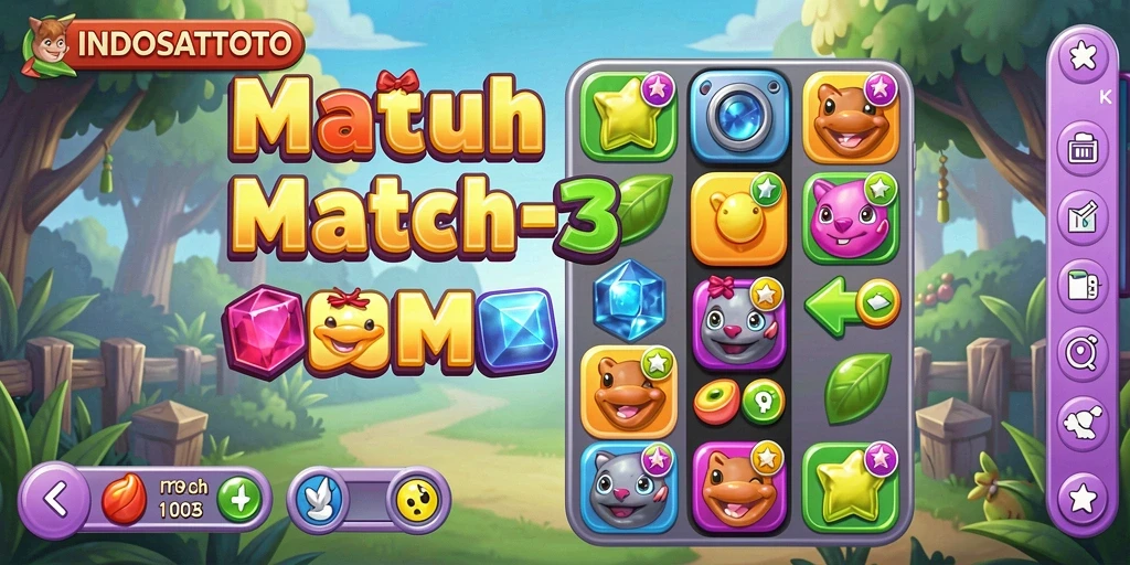 Gameplay seru dan penuh warna dari INDOSATTOTO.