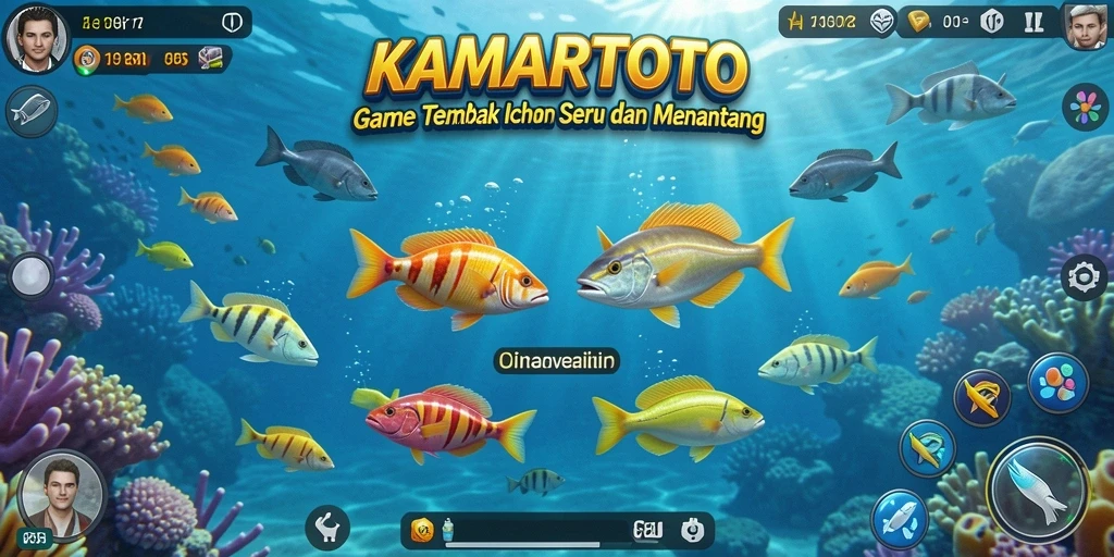 Tampilan gameplay KAMARTOTO yang mendebarkan dan penuh warna.