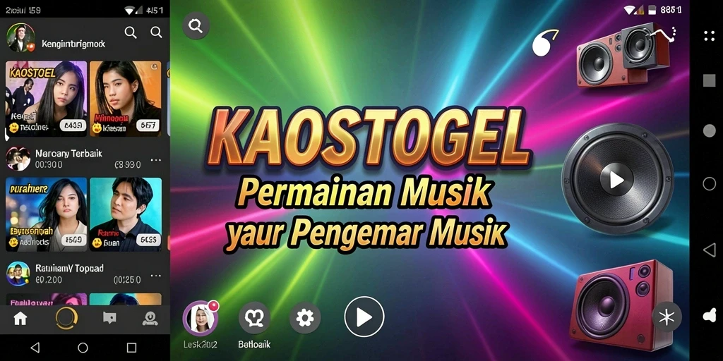 Tampilan gameplay KAOSTOGEL yang menarik saat dimainkan.