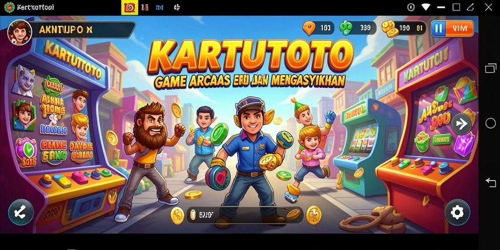 Screenshot gameplay KARTUTOTO yang penuh tantangan dan keseruan.