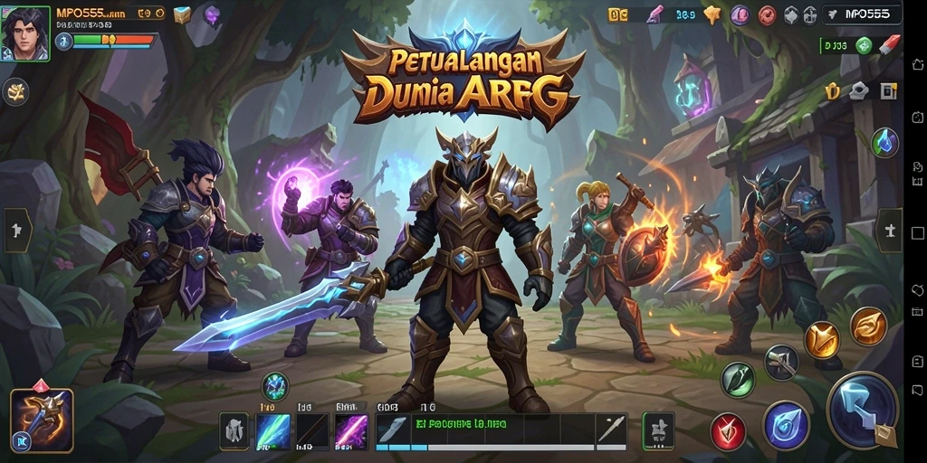 Gameplay seru di dunia ARPG yang luas dan penuh tantangan.