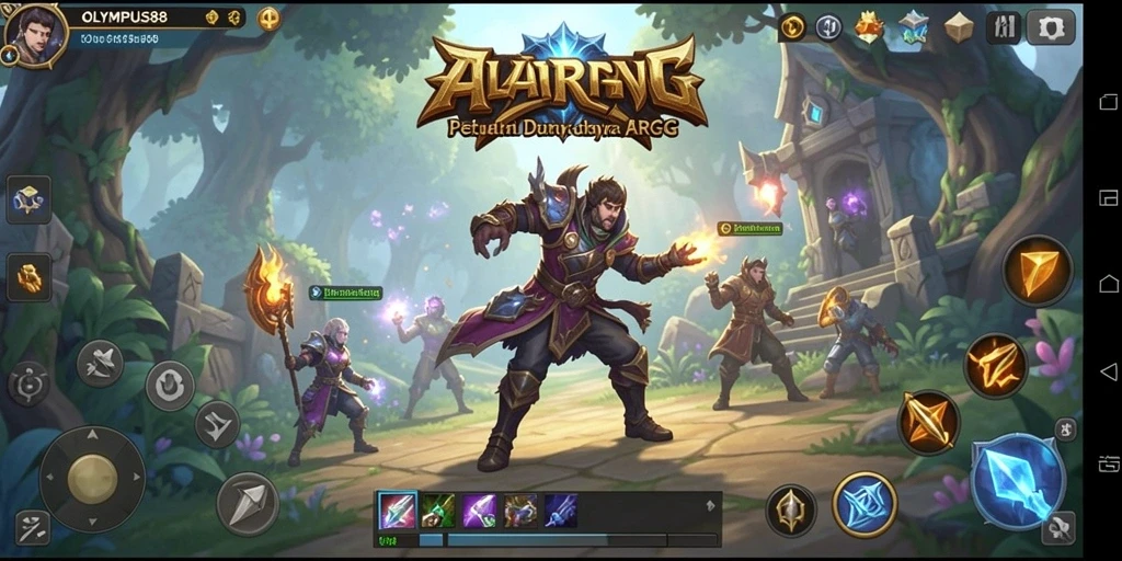 Gameplay OLYMPUS88 yang penuh aksi dan petualangan.