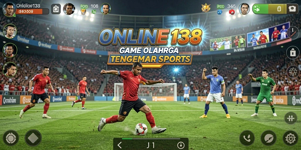 Tampilan utama gameplay ONLINE138 menampilkan aksi menarik dalam dunia olahraga.