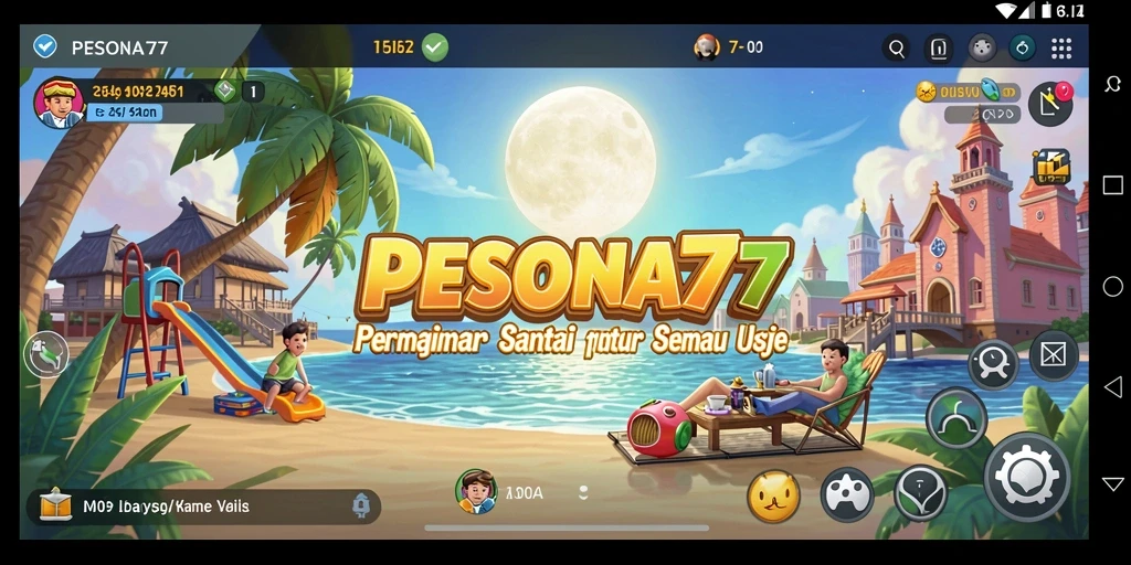 Tampilan gameplay PESONA77 yang menyenangkan dan mengasyikkan.