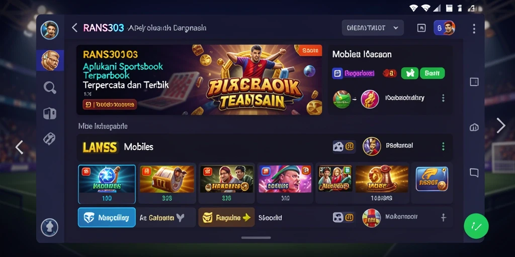 Tampilan gameplay menarik dalam RANS303 yang menyenangkan.