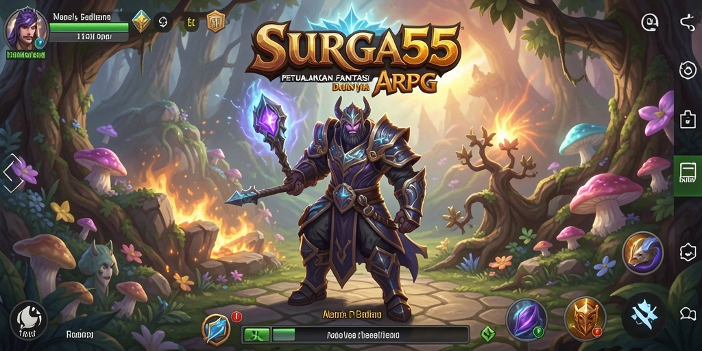 Gameplay SURGA55 dengan aksi mendebarkan dan dunia yang menawan.