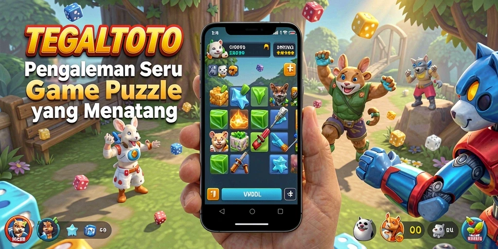 Screenshot gameplay TEGALTOTO menampilkan tantangan puzzle yang menarik.