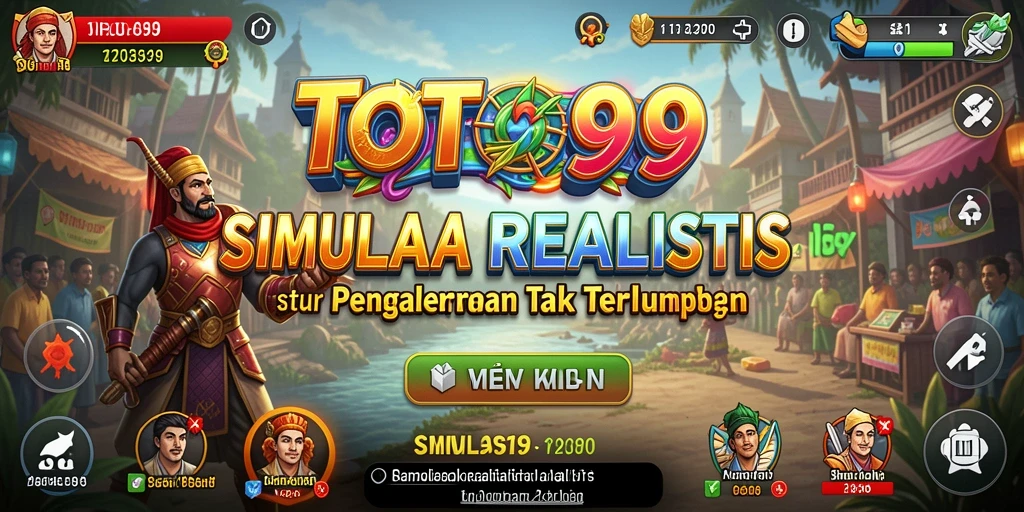 Screenshot gameplay TOTO99 menunjukkan aksi mendebarkan dan interaksi karakter.