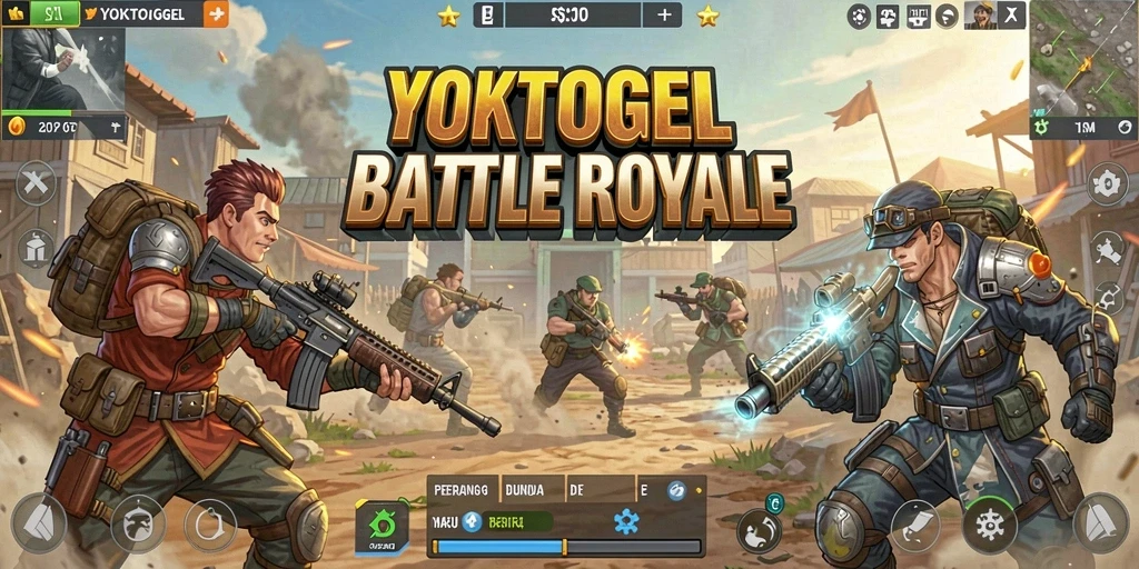 Tampilan gameplay YOKTOGEL yang intens dan mendebarkan.