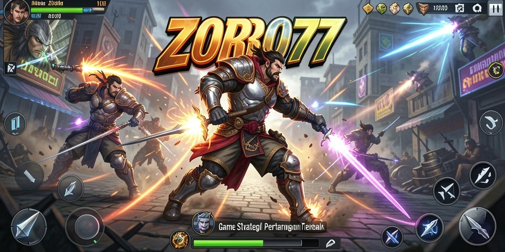 Tampilan gameplay ZORO77 yang seru dan menantang.